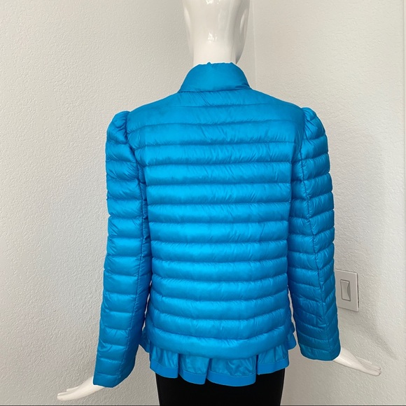 Moncler blue down jacket - Picture 4 of 13
